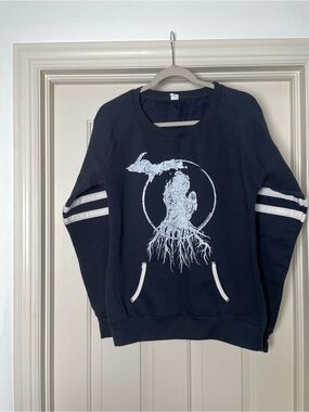Rooted in Michigan sweatshirt